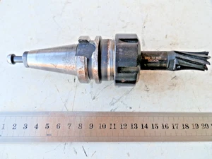 BT 30 ER 32 collet chuck with ER32 T12 H025 adaptor carbide milling cutter - Picture 1 of 4
