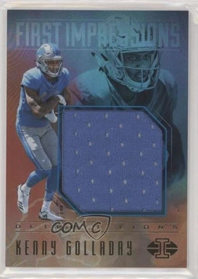 2017 Panini Illusions First Impressions Memorabilia Kenny Golladay Rookie RC - Image 1 of 2