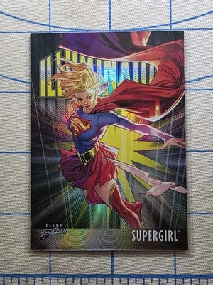 Fleer Brilliants Superman - Supergirl I-13 Illuminators - DC Comics Card - Image 1 of 4