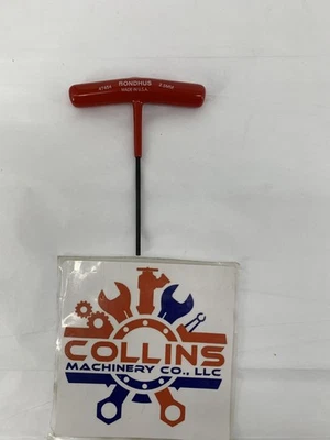 Bondhus 47454 T-handle Wrench 2.5mm Single Piece - Image 1 of 3