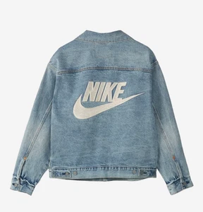 Giacca camionista Levi's x Nike, blu chiaro (100% autentica) - Foto 1 di 2