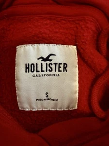 Red Hollister Hoodie - Picture 1 of 4
