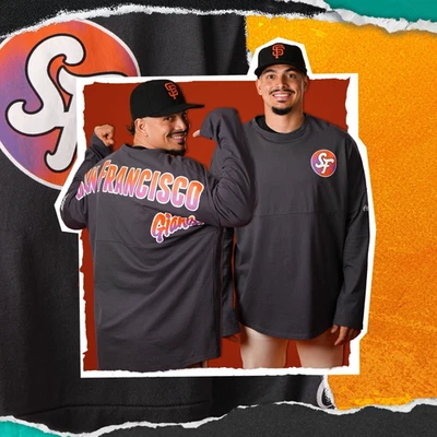 New San Francisco SF Giants 2025 City Connect Spirit Jersey, SGA (X-Large Size)