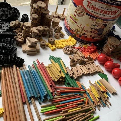 2003 Tinker Toys Ultra Construction Set And More by Hasbro Vintage - Image 1 of 4