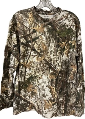 Cabela’s Hunting Zone Men’s Medium Long Sleeve Cotton Zonz Woodlands Shirt EUC - Image 1 of 4