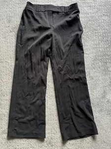 Pantalones de vestir Gloria Vanderbilt de Gloria Vanderbilt talla 14 promedio negros lisos - Imagen 1 de 5