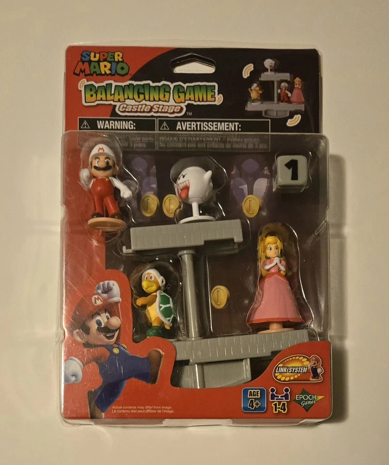 Set of 3 Epoch Games Super Mario Balancing Tabletop Action Games -Nintendo -