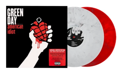 GREEN DAY LP x 2 American Idiot RED WHITE & BLACK COLOURED VINYL Gatefold SEALED - Image 1 of 4