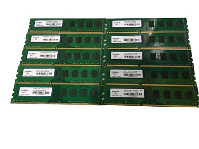 (10) KingFast 10x2GB DDR3 2GB 1333MHz, KF1333DDAD3-2GB - Image 1 of 3