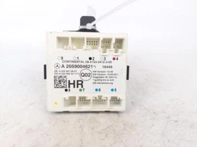 A2059004621 CENTRALINA COMFORT DX PORTA POSTERIORE MERCEDES-BENZ CLASSE C (W205) - Immagine 1 di 2