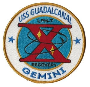 USS Guadalcanal LPH-7 NASA Gemini 10 space US Navy ship recovery force patch - Picture 1 of 1