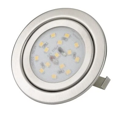 Möbel Einbaustrahler Halogen LED 230V G4 Schrankleuchte Spiegelleuchte Spot - Bild 1 von 4