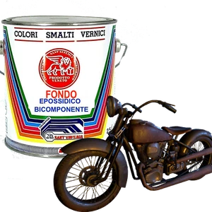 FONDO EPOSSIDICO BICOMPONENTE ISOLANTE CARROZZERIA anticorrosivo MOTO Kg 1,2 - Foto 1 di 2