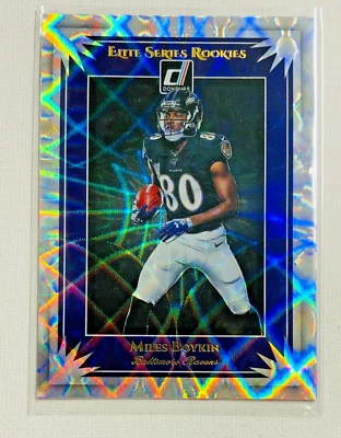 Miles Boykin Rookie 2019 Donruss Elite Series Rookies RC #ESR-26 - Image 1 of 2
