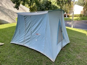 Vintage Coleman Canvas Olympic Classic Tent 10x8 Springbar Model 8480a730 - Picture 1 of 24