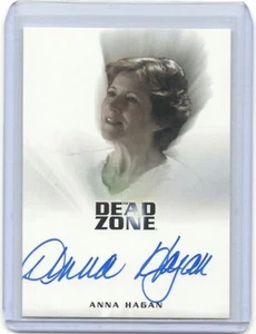 Tarjeta autografiada de Anna Hagan (Vera Smith) The Dead Zone Expansion - Imagen 1 de 2
