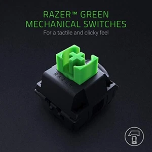 * Razer BlackWidow Gaming Keyboard Green Switches Chroma RGB FR - Bild 1 von 7