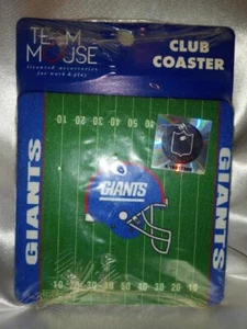 Vintage NOS 1997 NY Giants Untersetzer/Mauspad offizielles Lizenzprodukt - Bild 1 von 2