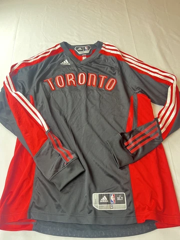 Game Worn Used Toronto Raptors Kyle Lowry Adidas Pro Cut Jersey Warm Up Cover