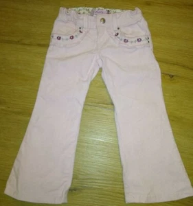 Levi Pink Girls Corduroy Pants Size 4 Adjustable Waist - Picture 1 of 5