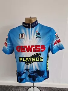 Vintage Cycling Shirt Jersey Gewiss Playbus De Rosa Nippo Men's Size S - Picture 1 of 11