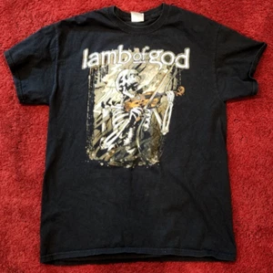 Lamb Of God T-Shirt  Concert Tour 2013 Black M Medium Double Sided Band Tee - Picture 1 of 5
