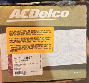 ACDelco Gold 334-2099 Remanufactured Alternator ^ - Picture 1 of 1