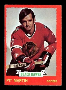 4-04-20 PWE. FLAWED . 1973-74 opc o-pee-chee #73 pit martin (B) - Picture 1 of 2