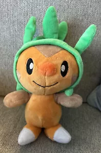 Nintendo Pokemon Chespin Tomy 2013 Stuffed Plush Animal Figure Toy 9" - Picture 1 of 5
