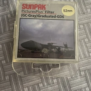 Sunpak-52mm-PicturesPlus-Rotating-Filter-GC-Gray-Graduated-GD6-w/case - Picture 1 of 10