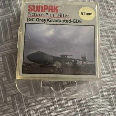 Sunpak-52mm-PicturesPlus-Rotating-Filter-GC-Gray-Graduated-GD6-w/case - Image 1 of 4