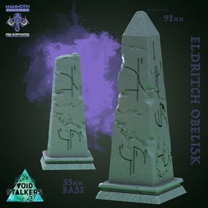 Gelände Eldritch Obelisk Miniatur passt DND D&D Pathfinder Krieg Tabletop Spiel RPG - Bild 1 von 1