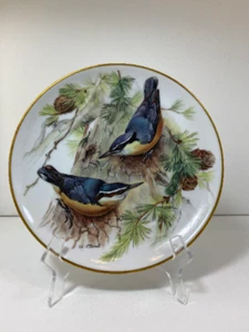 Vintage 1986 WWF Korsikanischer Kleiber Plate - European Songbirds, Ursula Band - Picture 1 of 10