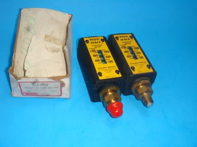 NEW SCHRADER BELLOWS, VERTI SCALE, 612-0010, HYDRAULIC GAUGE, 200-1200 PSIG, NEW - Image 1 of 4