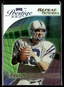Peyton Manning 1999 Playoff Prestige SSD Repeat Performers A #B152 Indianapolis