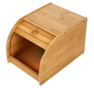 Rollbrotkasten Brotkasten Brottopf Brotbox Brotbehälter Cheffinger CF-BMB27 - Bild 1 von 6