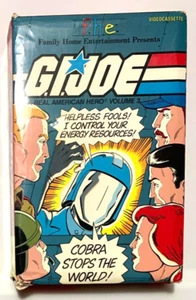 Cobra Stops the World G.I. Joe VHS Vol. 3 1985 Vintage Tape FHE Big Box - Picture 1 of 5