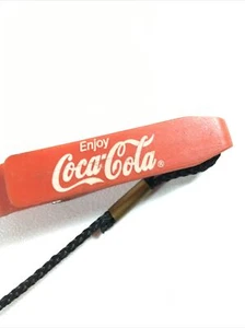 Coca Cola - Red Bottle Tab Can Opener Key Chain Silver Metal Ring - Evans 52840 - Picture 1 of 12
