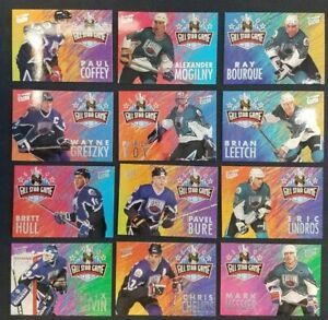 1994-95 Fleer Ultra Hockey All-Star Game Set of 12 cards GRETZKY, ROY, HULL BURE