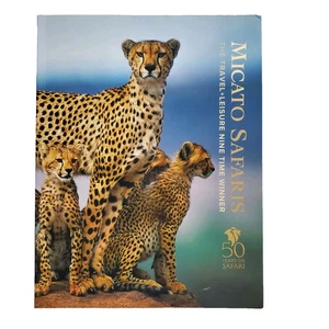 Micato Safaris 2018-2019 The Travel + Leisure 50 Years On Safari 155 Pages - Picture 1 of 6