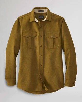 Men's PENDLETON "Scout" Wool Shirt/Caramel/Large/New - Image 1 of 4