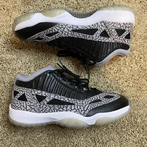 Jordan 11 Retro IE Low Black Cement - Picture 1 of 7