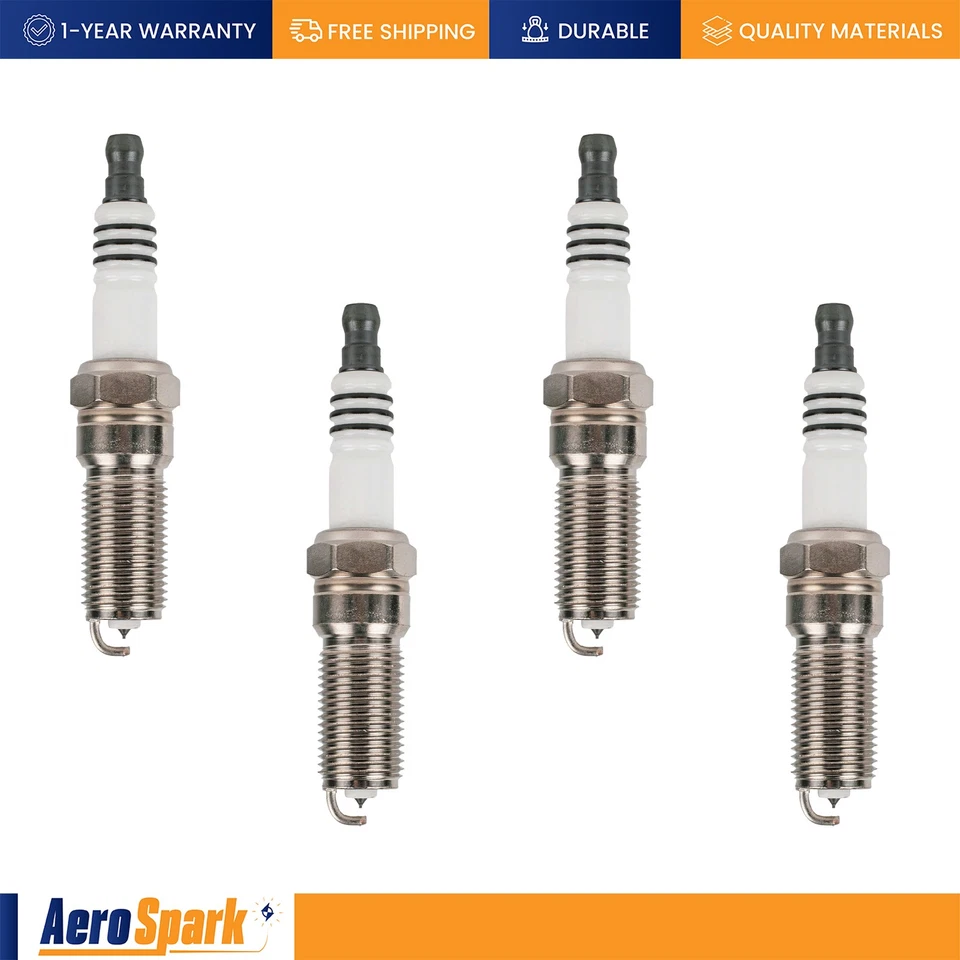 4PCS Iridium Spark Plugs for 2014-2022 Ford Transit Connect 2.5L SP530 AYFS32YRX - Image 1 of 4