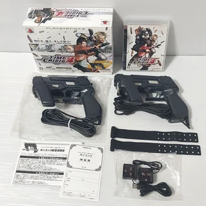 PS3 TIME CRISIS 4 + 2 Guncon3 + LED Marker PlayStation3 with Box Works fine - Picture 1 of 13