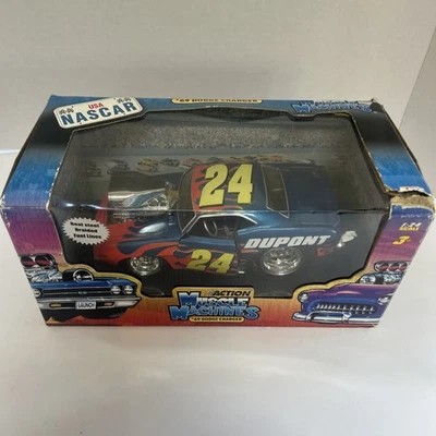 MUSCLE MACHINES NASCAR 1 :24 #24 JEFF GORDON '69 CHEVY CAMARO  READ - Image 1 of 4