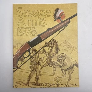 1978 Savage Firearms Catalog Vintage Paperback - Picture 1 of 4