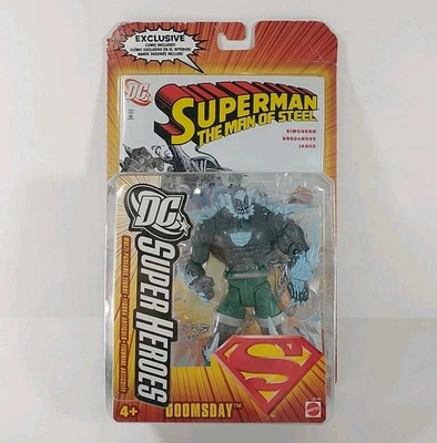 Cómic Superman The Man of Steel 2006 DC Super Heroes Doomsday figura sellada Foto 1 de 4