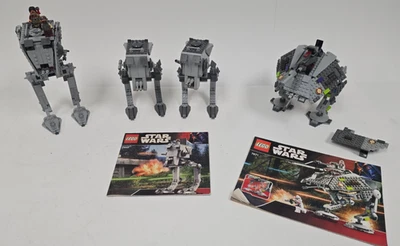 Lot of 4x Sets LEGO Star Wars Walkers 1x 75153 & 2x 7657 & 1x 7671  97% Complete - Image 1 of 4