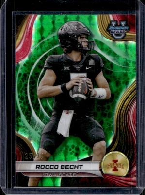 2024 Bowman Best U Rocco Becht Lime Green Geometric Refractor #25/35 - Image 1 of 2