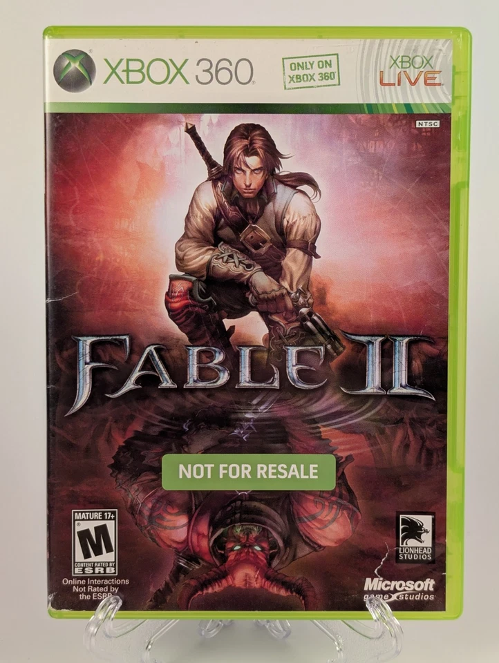Fable II 2 (Microsoft Xbox 360, 2008 ) ➡️No Manual  - Tested - Excellent 📀! - Image 1 of 4